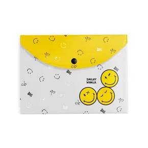 Listová kabelka s cvokom A4 s tlačou Smiley World